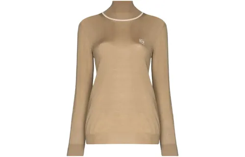LOEWE SS21 Loose Fit Sweater Women's Brown