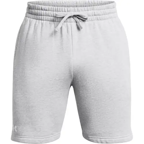 Under Armour Rival Fleece Shorts Casual Shorts Men's Light Gray