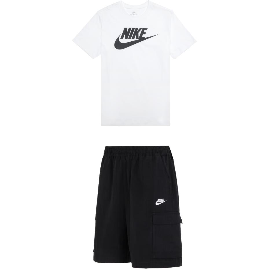 Nike Kids Logo print Short Set
