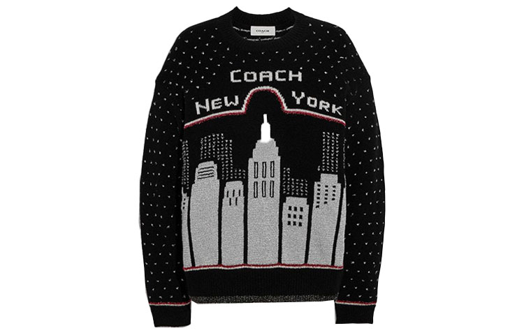 Женский свитер COACH (черный)