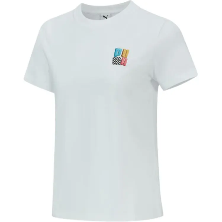 PUMA SS25 Regular T Shirt Women's Light Green