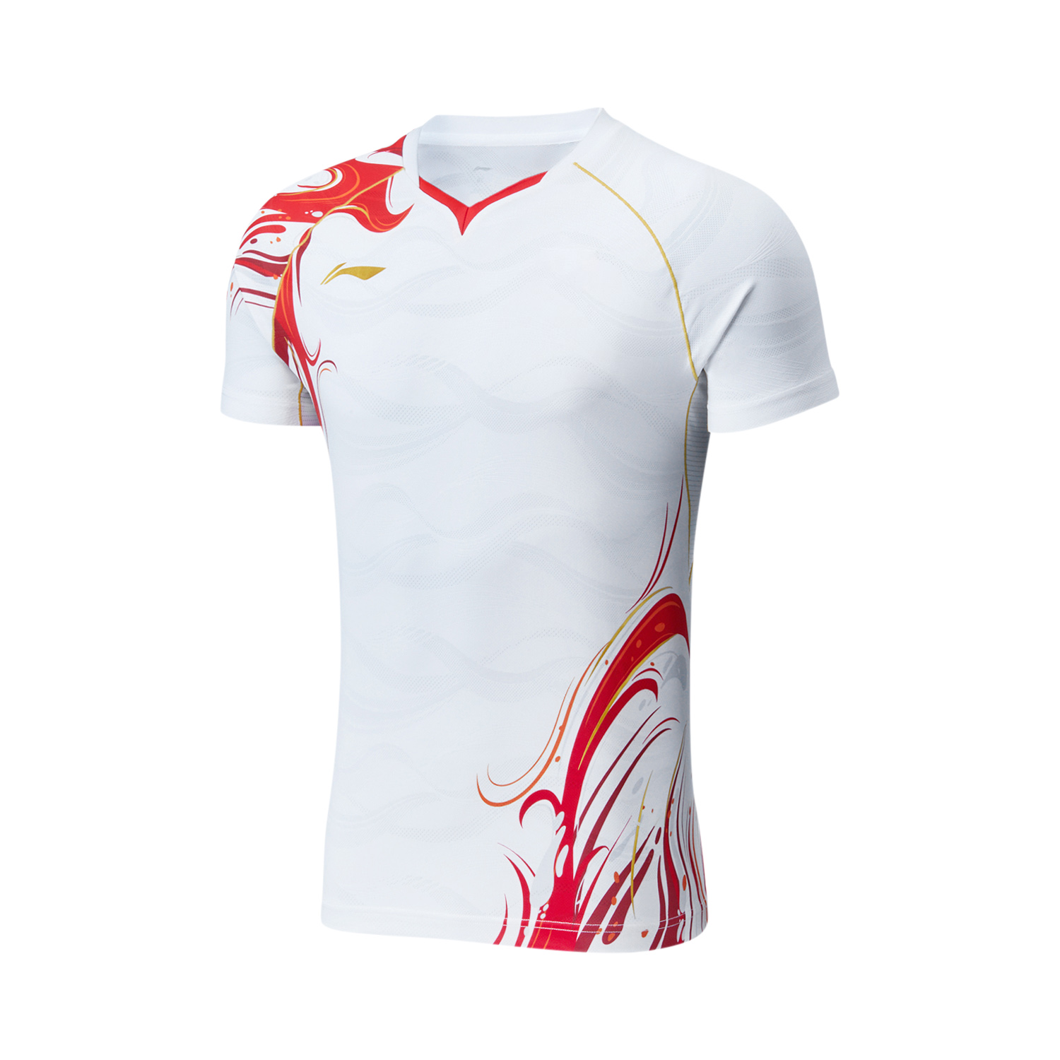 Li Ning Badminton Collection Badminton Jersey Unisex Standard White