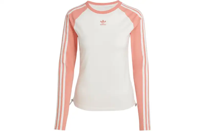 Adidas Originals Colour-block Long-sleeve T-shirt