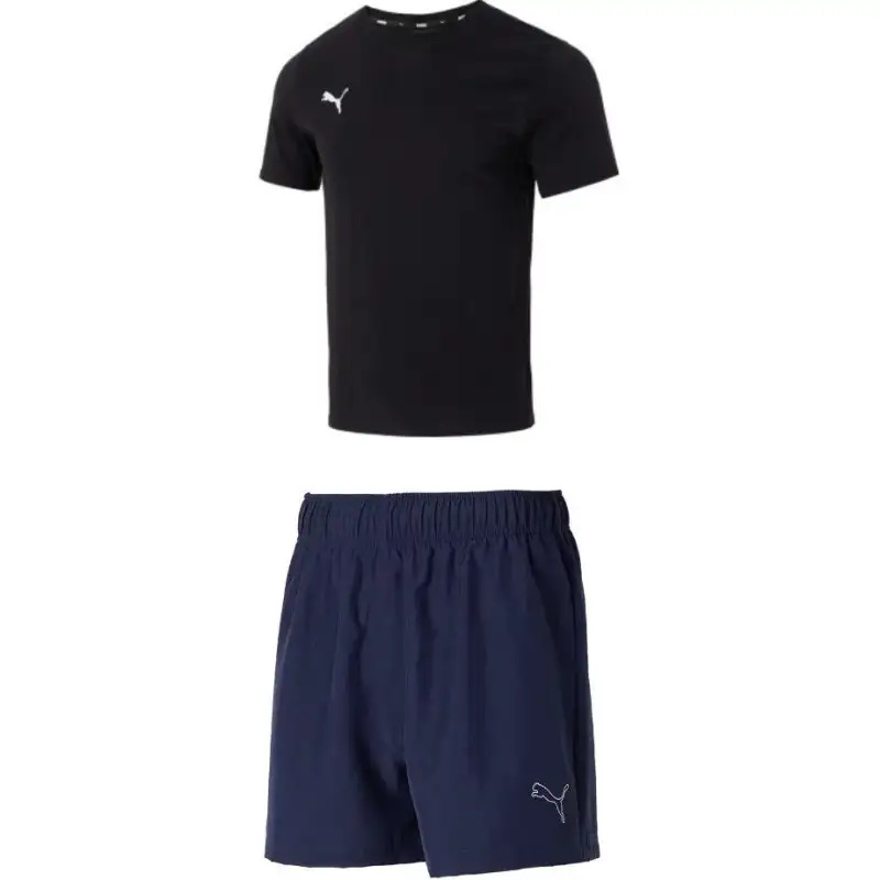 PUMA Casual Sportswear Men's Black+Blue