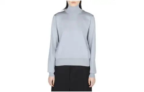 Balenciaga high-neck ribbed sweater