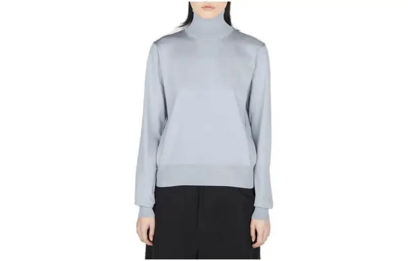 Balenciaga high-neck ribbed sweater