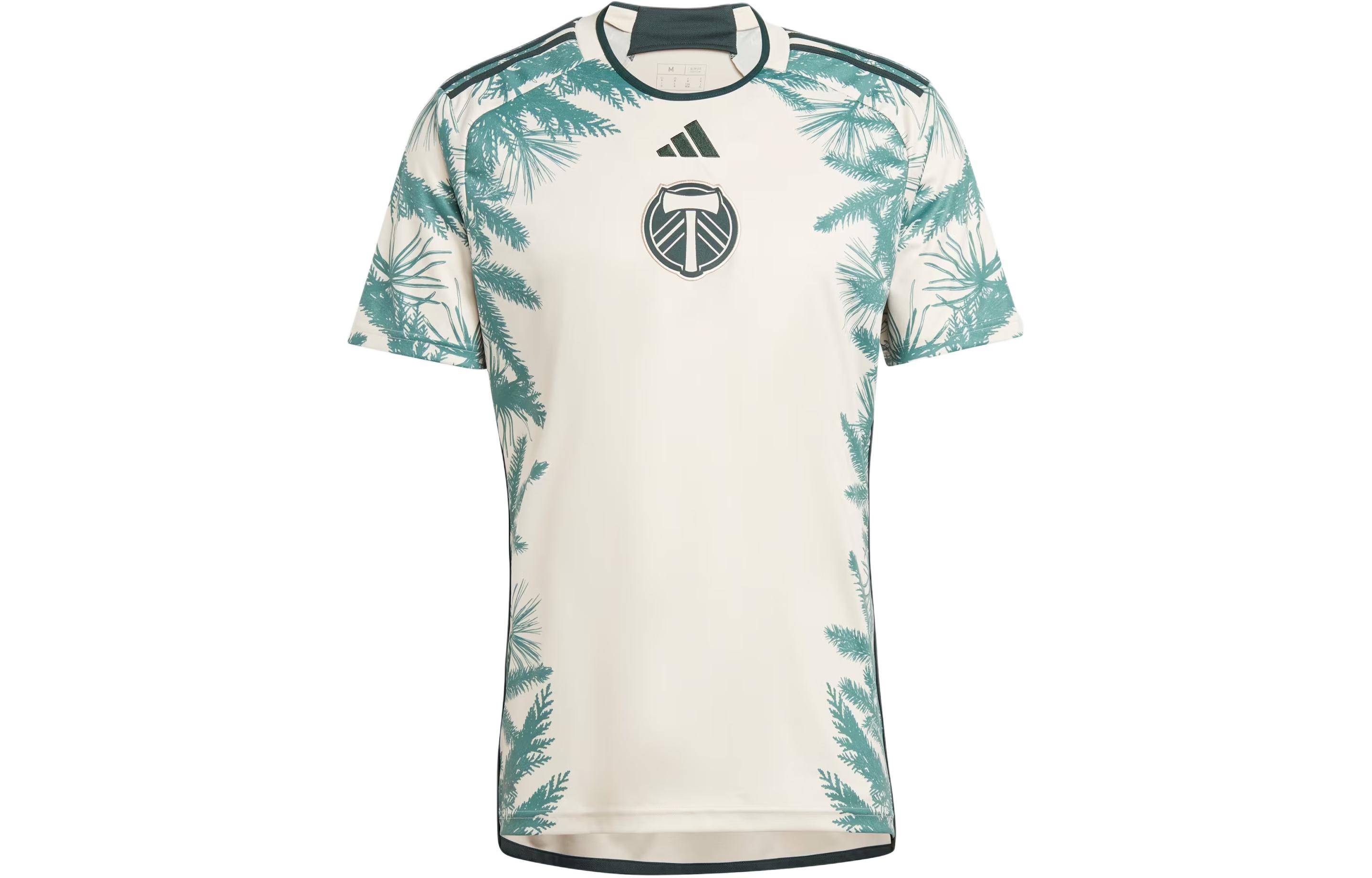 Adidas Portland Timbers 24/25 Away Jersey Soccer Jersey Fan Edition, Portland Timberwolves, Away Men's Ivory White