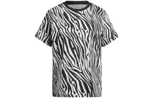 Adidas Originals Drop Shoulder Sleeve T Shirt Women's Multicolor Japan Version