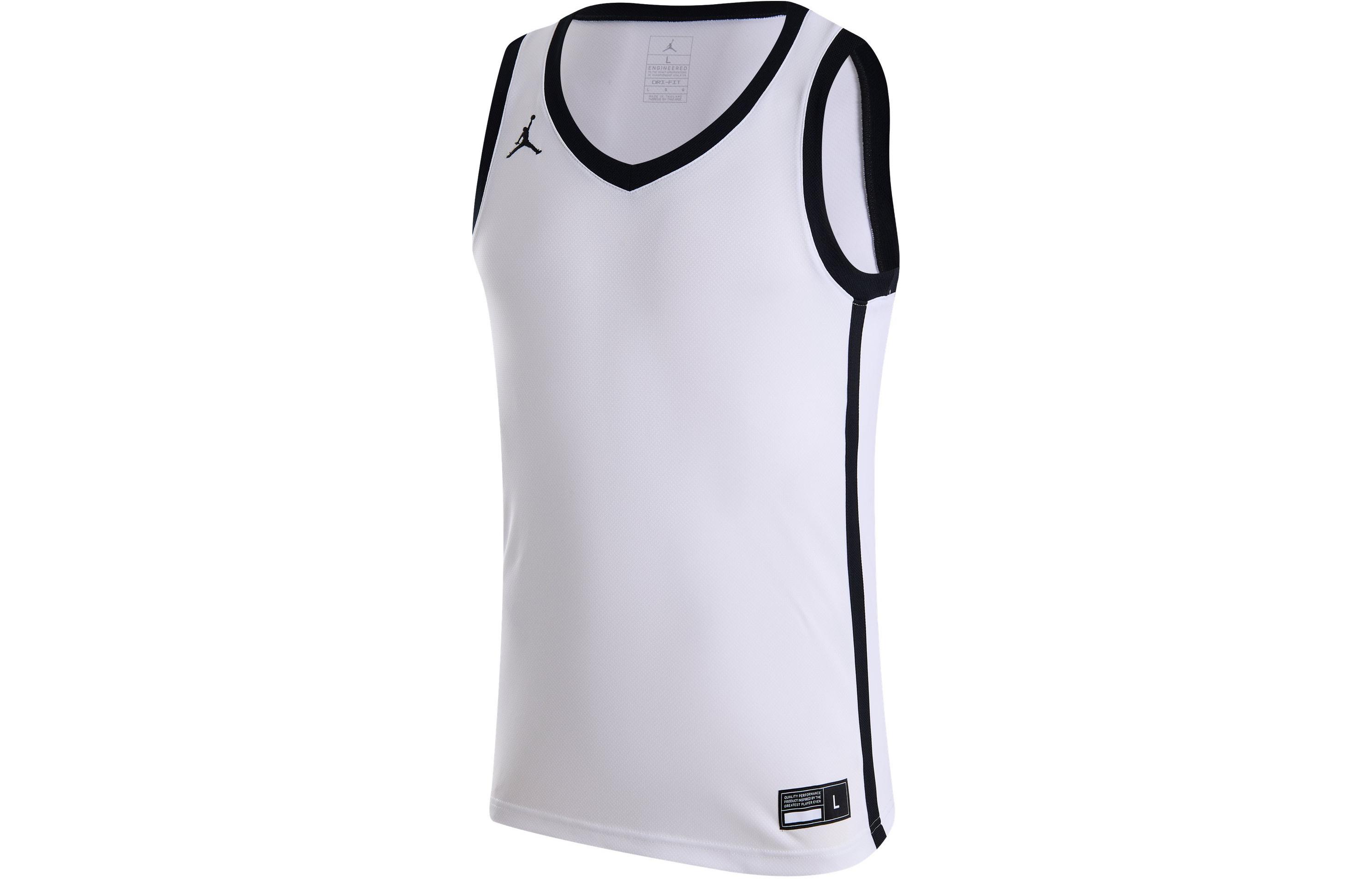 Jordan SS24 DRI FIT Basketball Jersey Men’s Team White