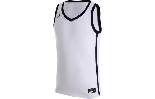 Jordan SS24 DRI FIT Basketball Jersey Men's Team White