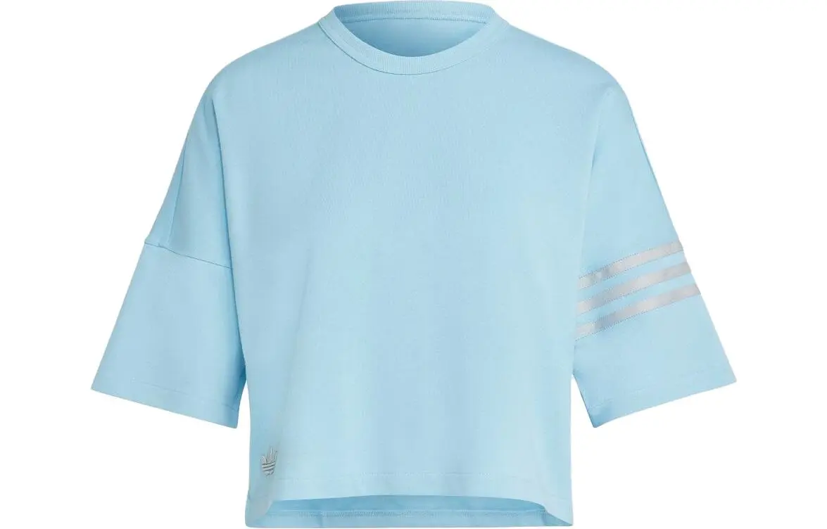 Adidas Originals Adicolor Neuclassics Tee T Shirt Women's Blue