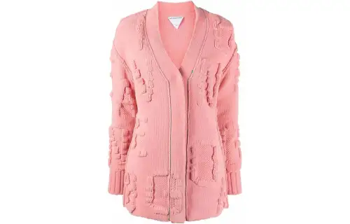 Bottega Veneta V Neck Knit Cardigan