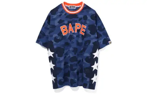 A BATHING APE T Shirts Women's Crew Neck Moderate Straight Fit