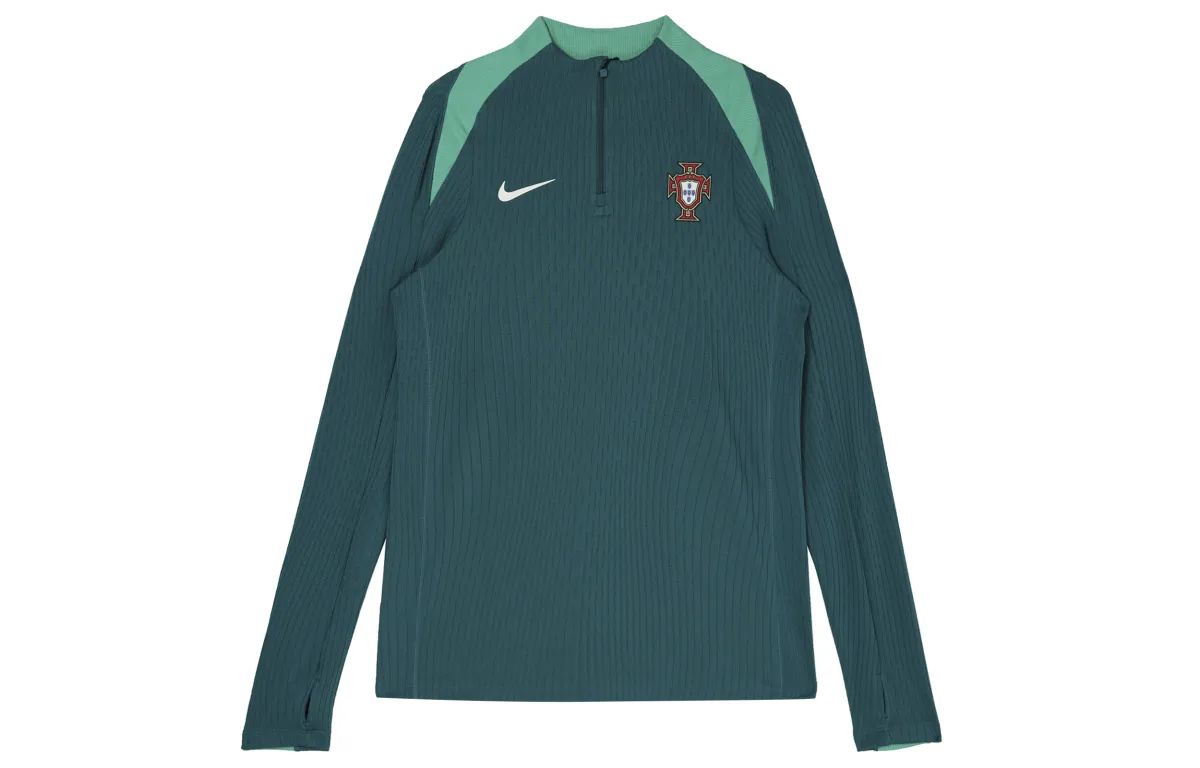 Nike Portugal National Football Team Soccer Jersey Player Edition Men's Geode Teal