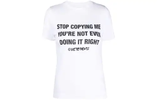 Vetements T Shirt Women's White