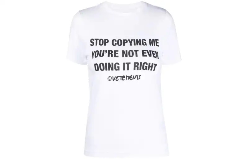 Vetements T Shirt Women's White