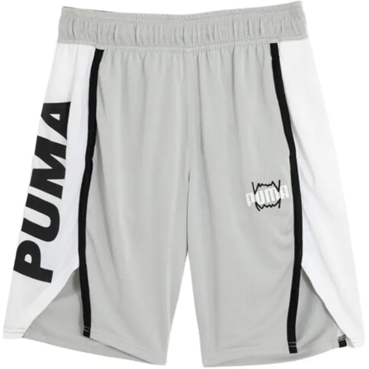 PUMA Casual Shorts Men's Light Gray