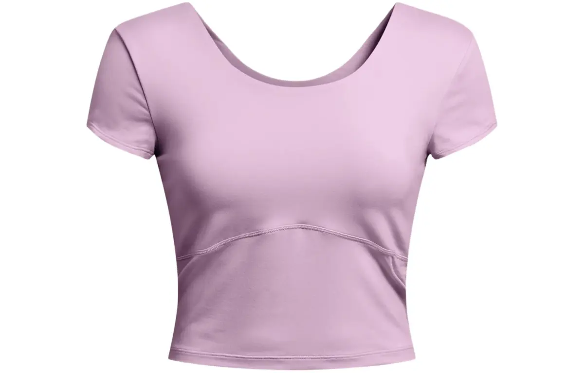 Under Armour Set in Sleeve T Shirt Women's Light Purple