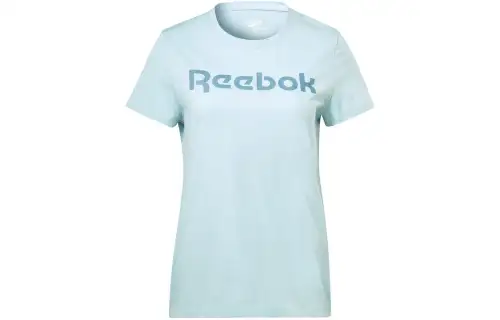 Reebok READ GRAPHIC TEE T Shirt Women's Light Blue