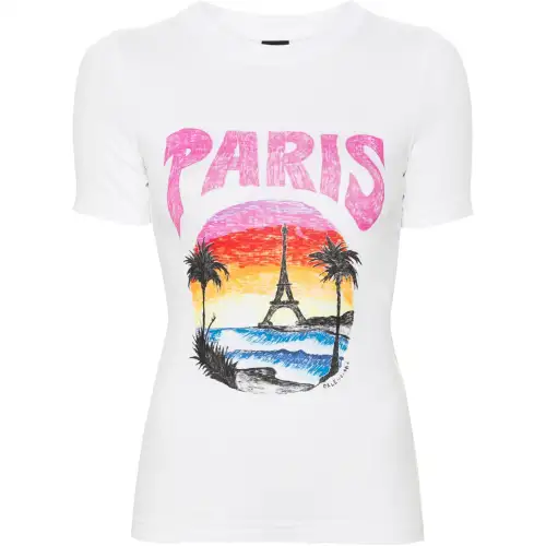 Balenciaga Graphic Printed Crewneck T Shirt