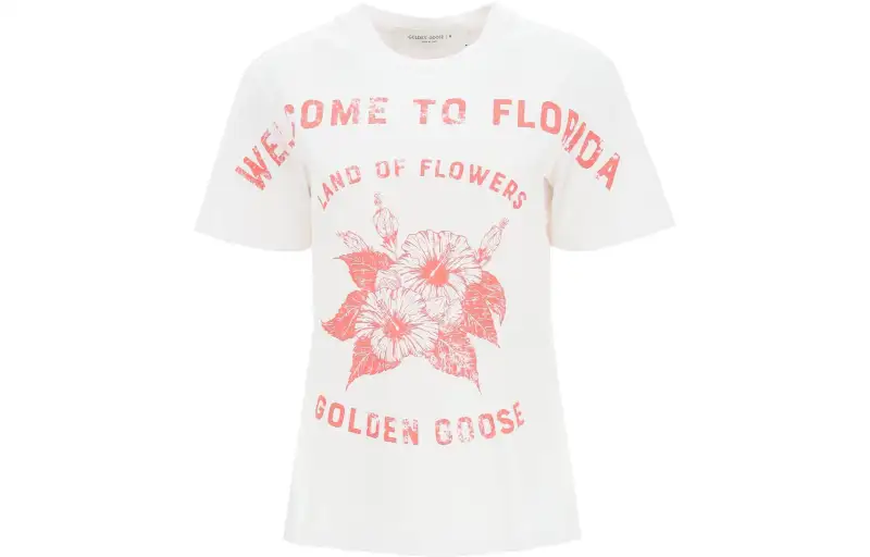 Golden Goose T Shirts Women's White