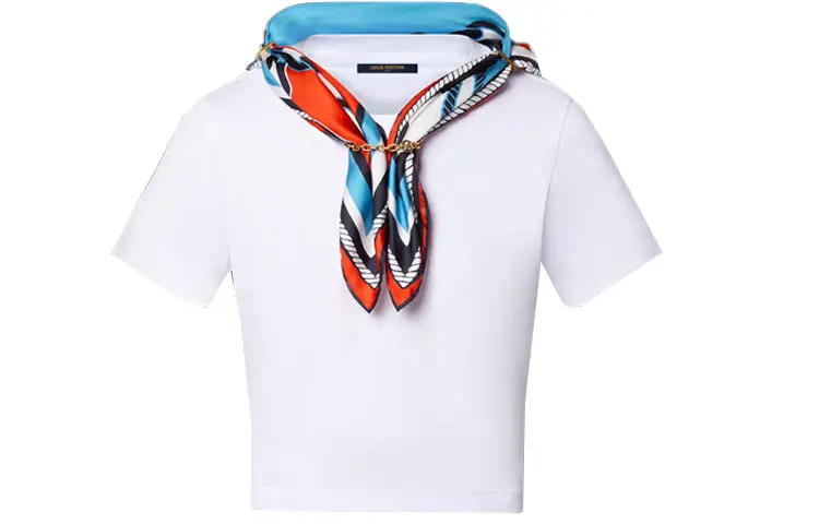 LOUIS VUITTON SS23 Crop Top Women's White