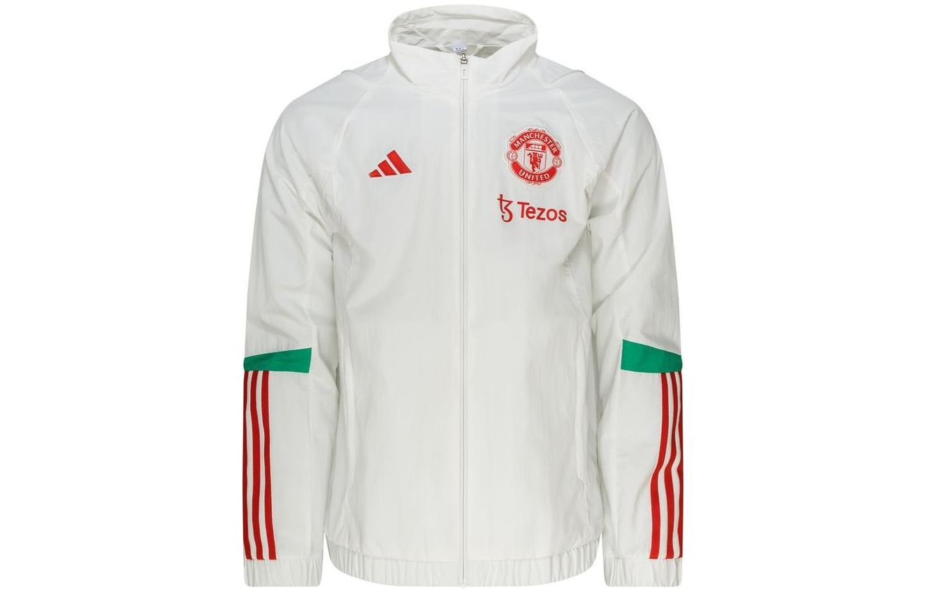 Adidas MANCHESTER UNITED TIRO 23 PRESENTATION JACKET Soccer Jersey Men’s White