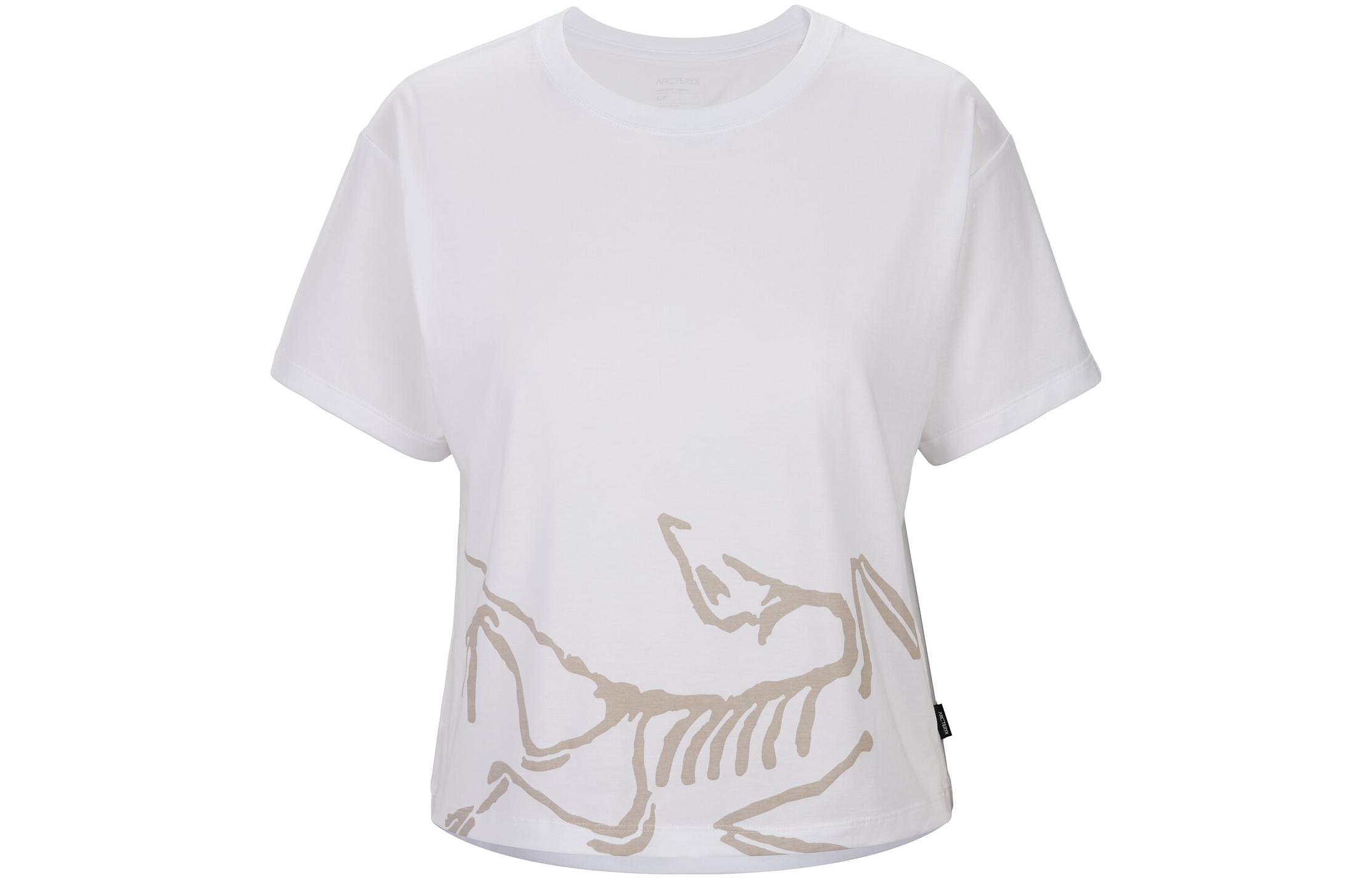Женская футболка Arcteryx Arcteryx Logo SS22 T (серая)