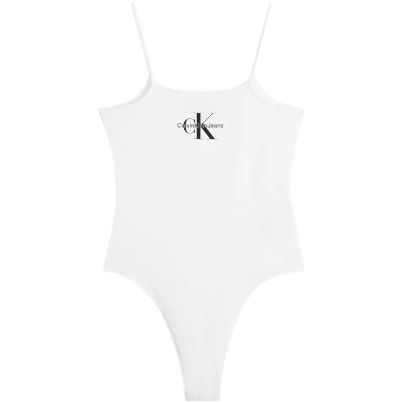 CALVIN KLEIN T Shirt Women's Moon White
