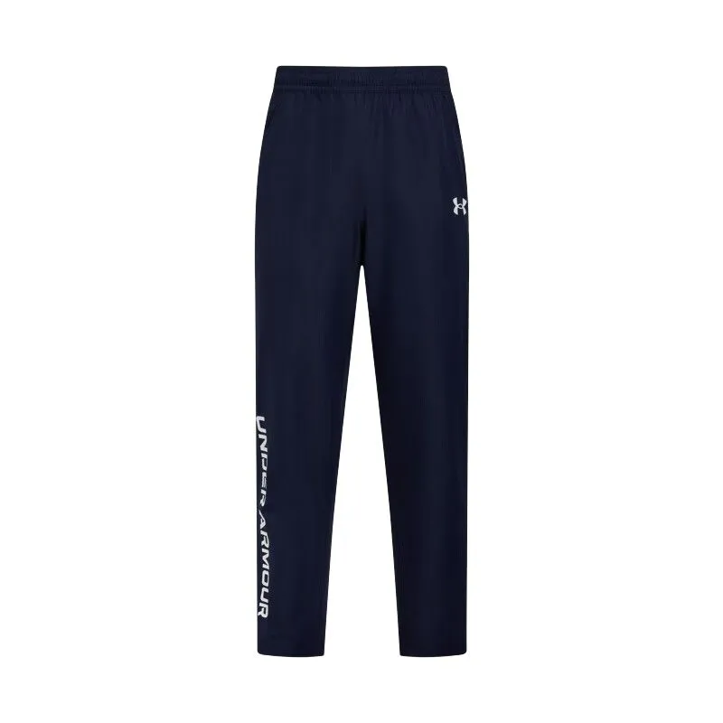 Under Armour SS25 EF Perf Graphic Sports Pants Men's Navy Blue 410