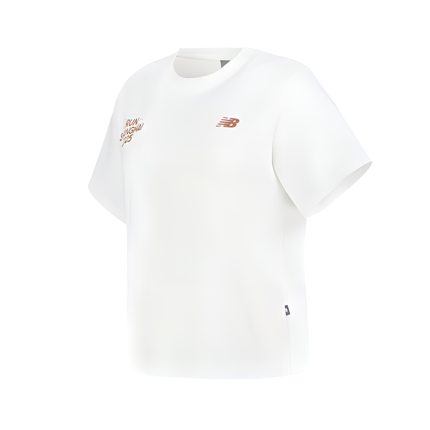 Женская футболка New Balance SS25 (белая)