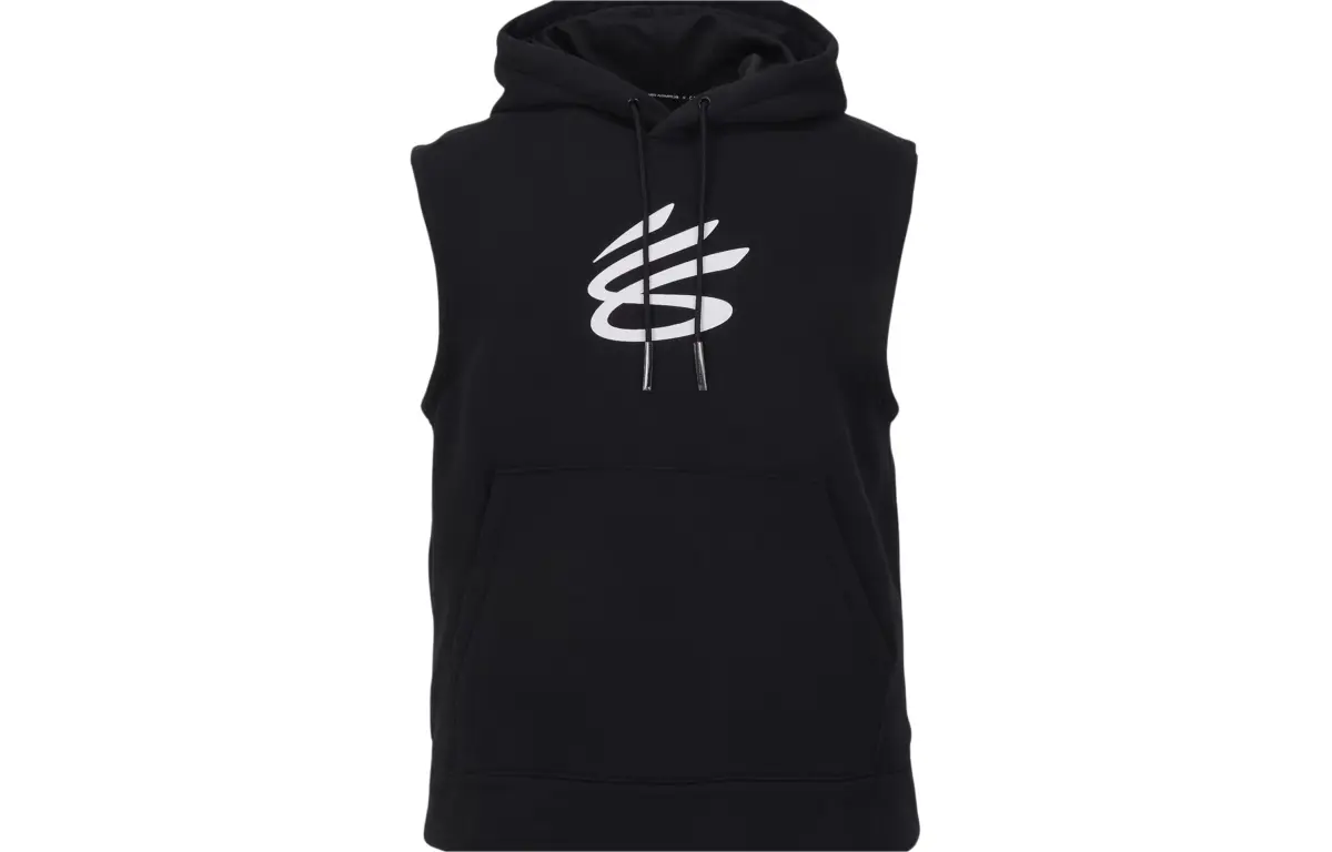 Under Armour SS24 Curry Fleece Basketball Jersey Men's Black