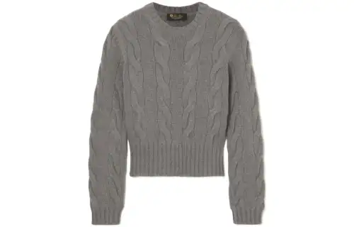 Loro Piana Braided Crewneck Jumper