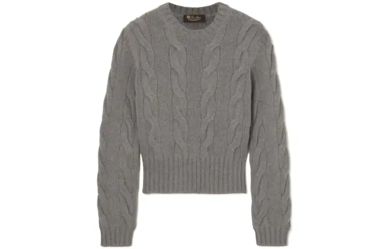 Loro Piana Braided Crewneck Jumper