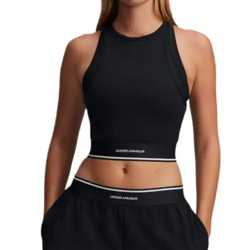 Under Armour MeridianBranded Tank Top Women's Black