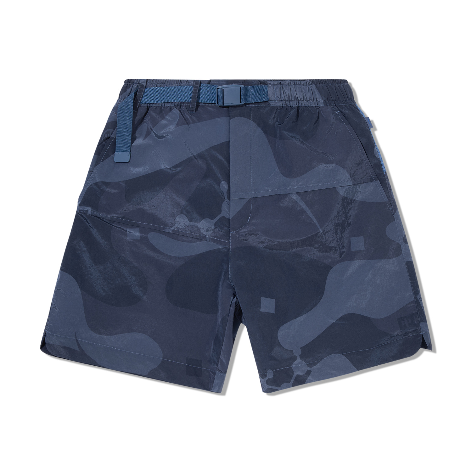 Li Ning Sports Shorts Men’s Camouflage Blue