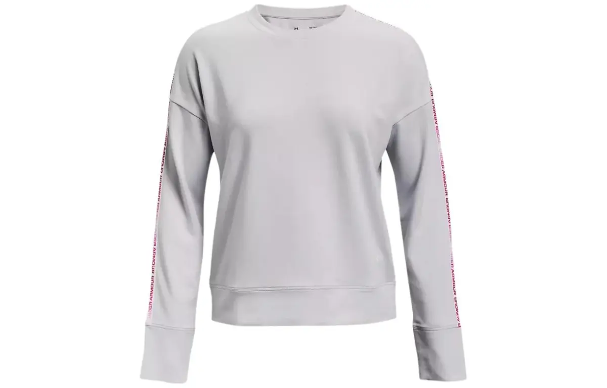 Under Armour Drop Shoulder Sleeve T Shirt Women's Halo Gray