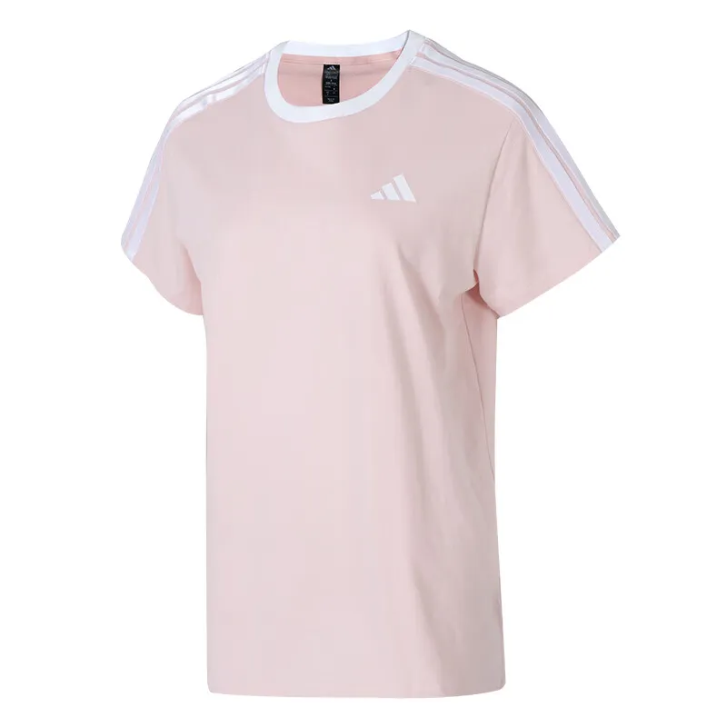 Adidas BOYFRIEND T Shirt Women's Light Pink/White