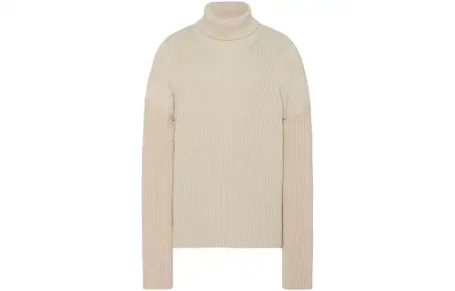 THE ROW Dua Drop shoulder Ribbed Jumper