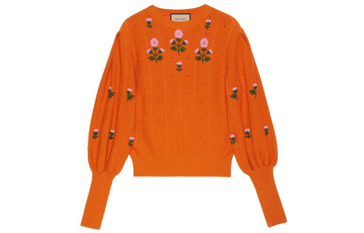 Женский свитер Gucci (оранжевый)
