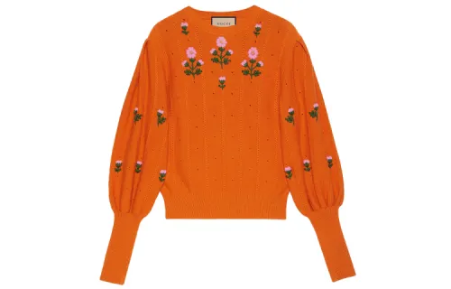 GUCCI FW21 Sweater Women's Saffron