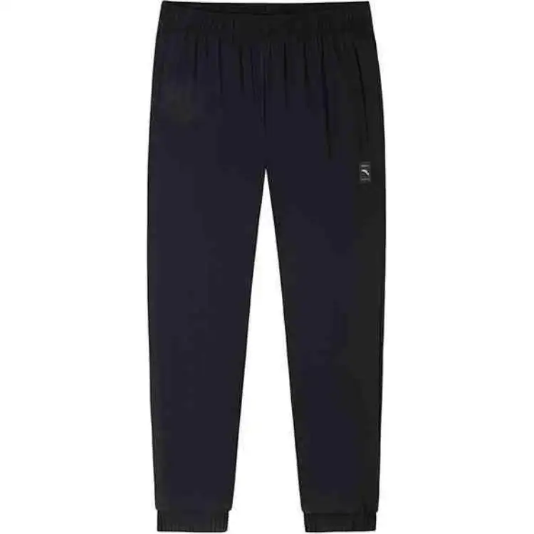 Anta Variety Training Collection Sports Pants Men's Basic Black
