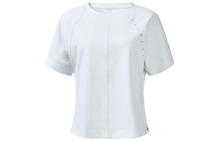 FILA Athletics Raglan Sleeve T Shirt Women's Small Blue Floral
