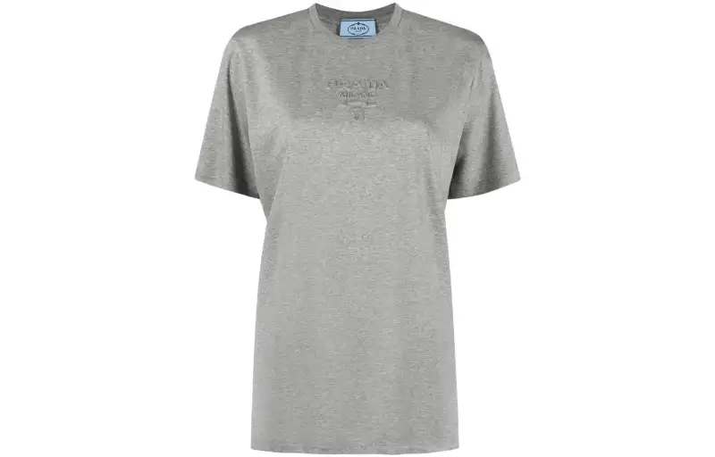PRADA SS22 Regular T Shirt Women's Gray