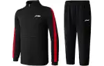 Li Ning Sweatshirt Set Unisex Black