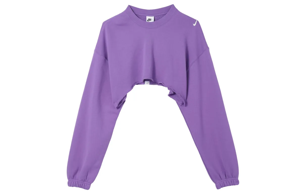 Nike Sportswear Oversize Crop Top Women's Raspberry Black