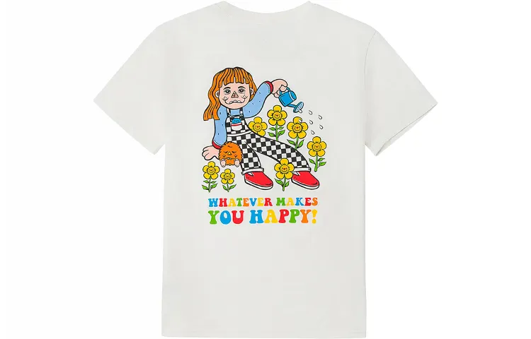 Vans x YUEGUANGBAOHE SS22 T Shirt Women's Ecru