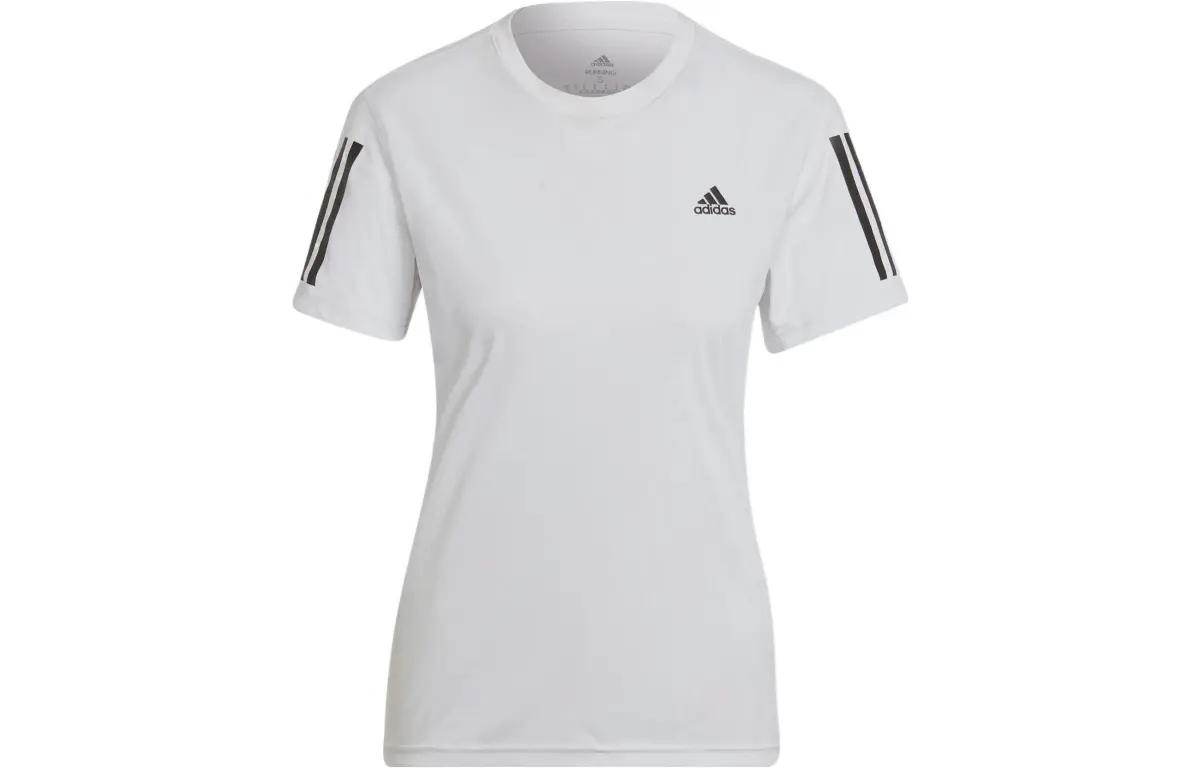Adidas Set in Sleeve T Shirt Women's White