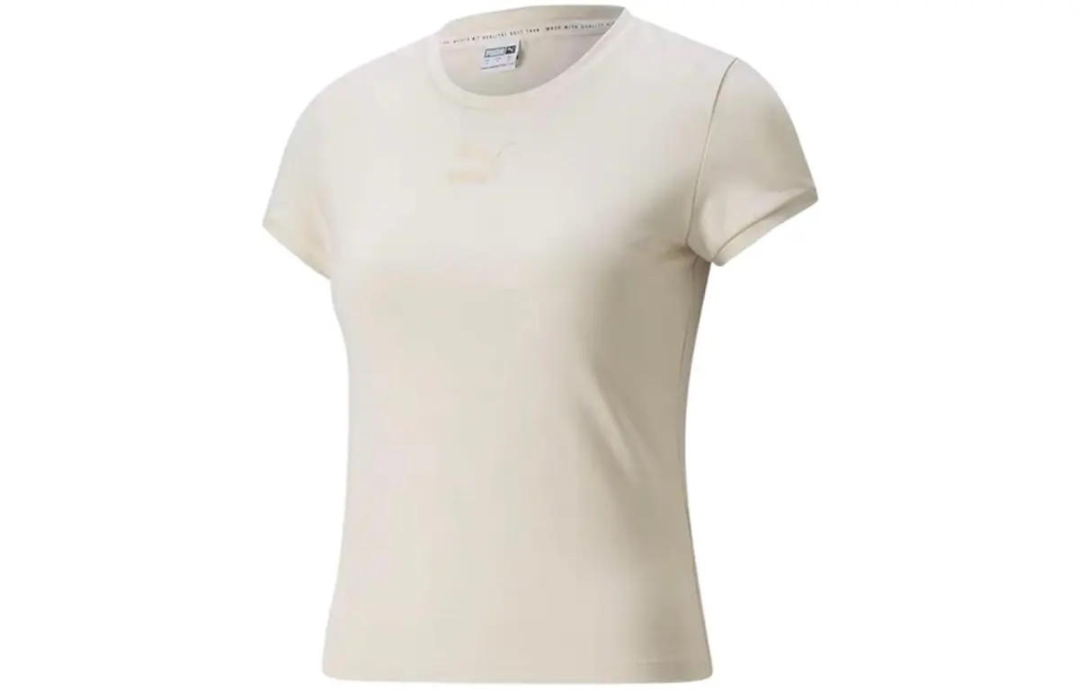 PUMA Teema Crew T Shirt Women's Beige