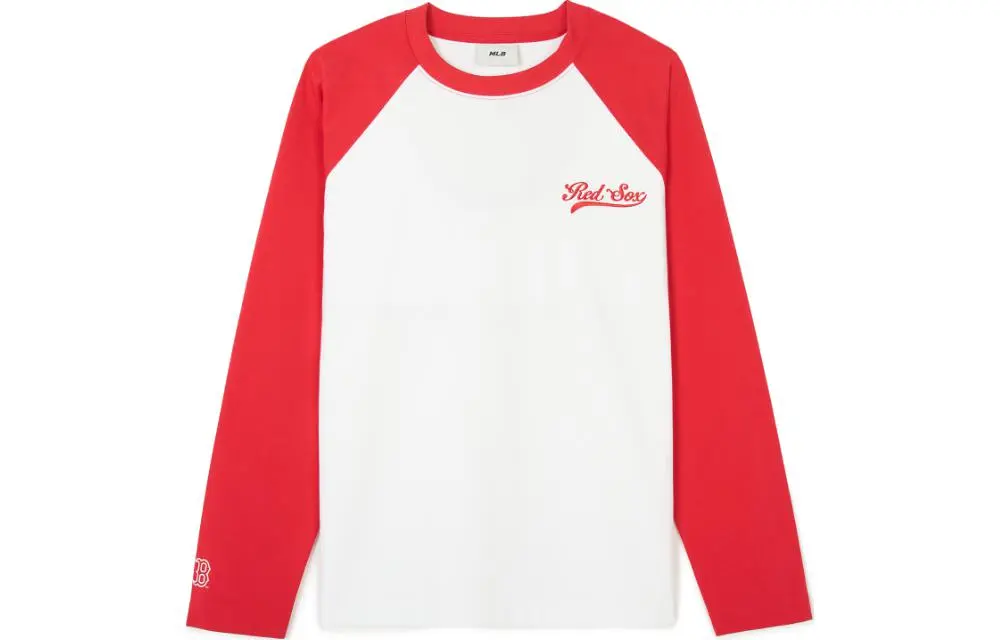 MLB SS24 Raglan Sleeve T Shirt Women's Red